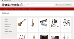 Desktop Screenshot of best2music.fi
