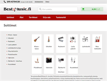 Tablet Screenshot of best2music.fi