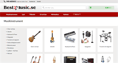 Desktop Screenshot of best2music.se